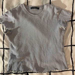 Brandy Melville ruffle top